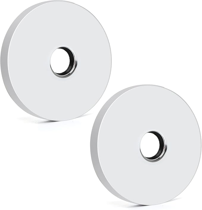 4 Inch Shower Arm Flange Oversized Plumbing Cover Plates, Universal Extra Large by OPERMAXER