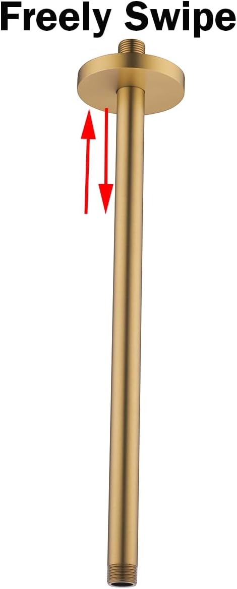 RANDOM Champagne Bronze Shower Arm - Image 7