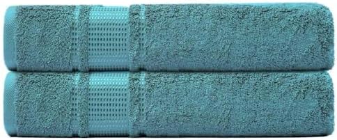Melissa Linen 2-Piece Turkish Cotton Face & Hand Towels Set, 20 in x 35 in - Image 2