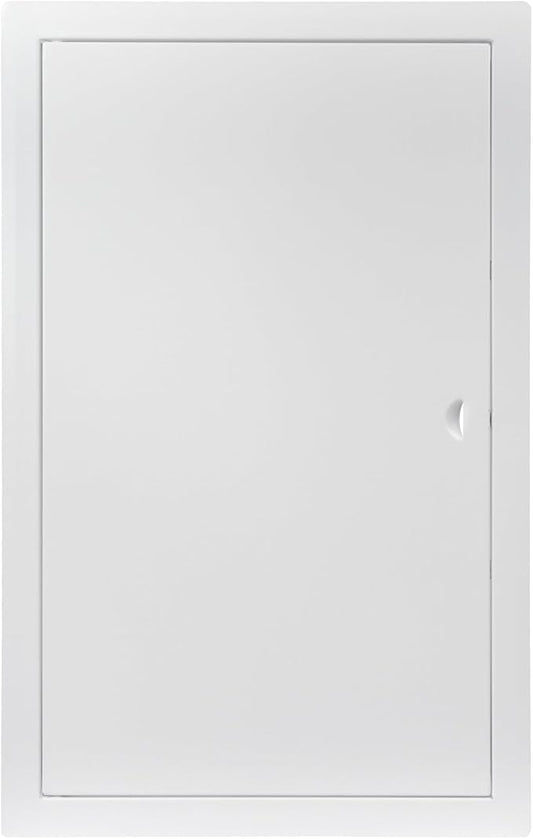 12 x 20 Inch White Rectangular Metal Plumbing Access Panel by Unknown
