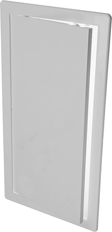 8" x 16" White Plastic Access Panel. Service Shaft Door Panel. Plumbing - Image 8