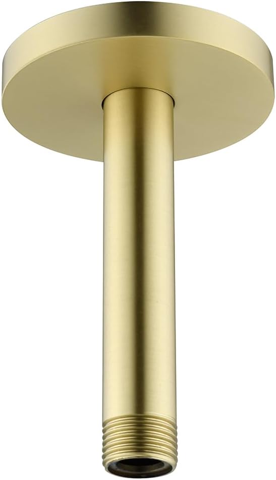 RANDOM Shower Arm with Flange, Brushed Gold.RD91038-4BG by RANDOM