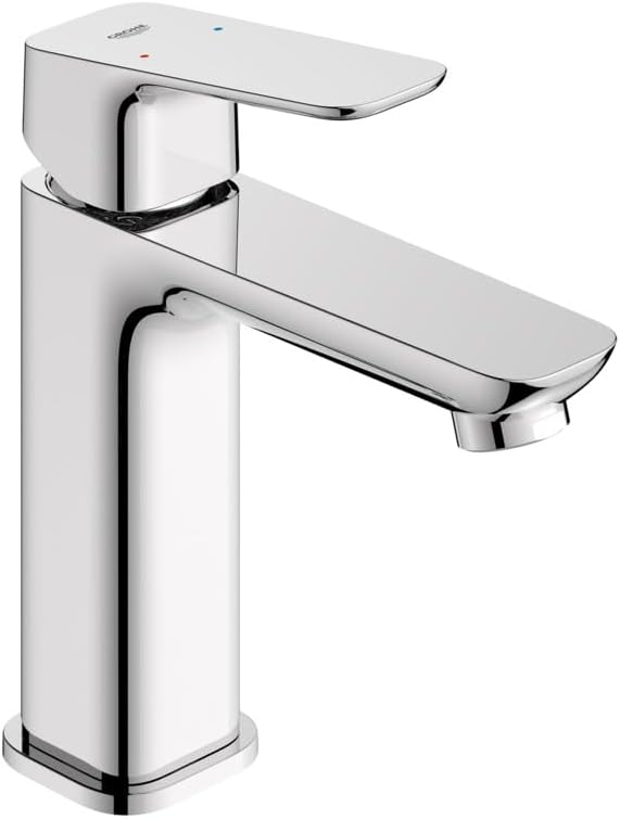 Grohe 1019200000 Cubeo Single Hole Single Handle M-Size Bathroom Faucet by Grohe