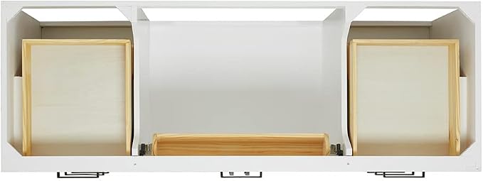 ARIEL Hepburn 61" White Bathroom Vanity - Image 8