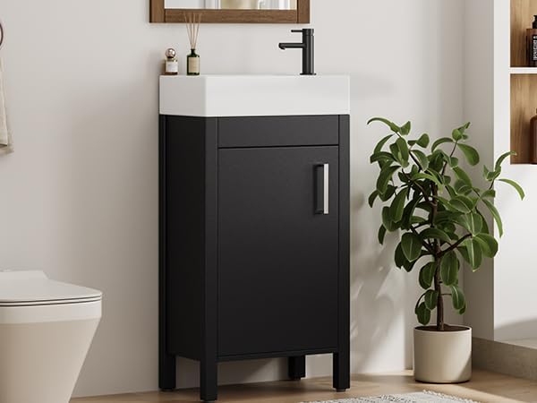 GarveeHome 16" Bathroom Vanity - Image 6