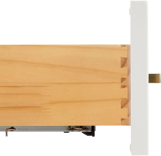 ARIEL 55" White Bathroom Vanity - Image 8