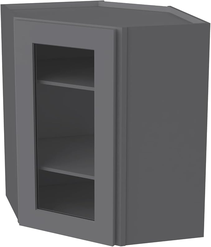 Glass Cabinet Style Corner Cabinet by HCIOANHomecabinetseries