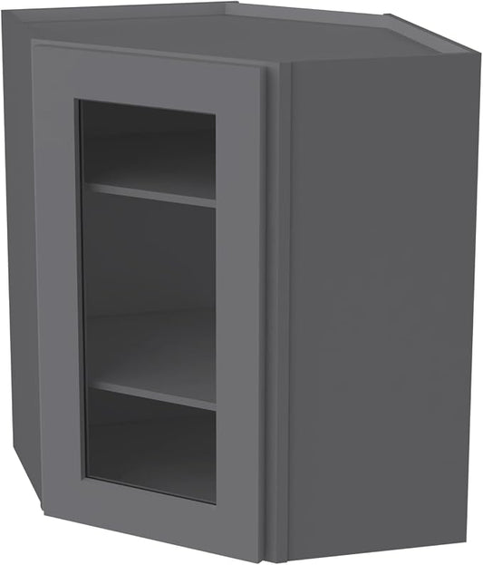 Glass Cabinet Style Corner Cabinet by HCIOANHomecabinetseries
