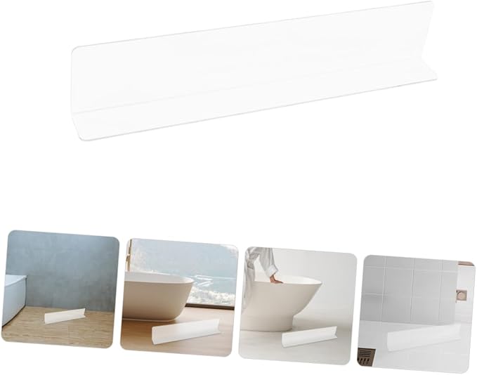 2pcs Clear Bathtub Splash Guard Splash Protector Water Guard - Image 8