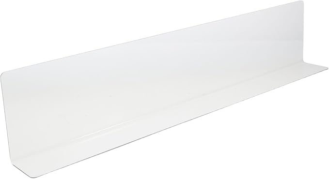 Splash Guard for Bathtub Transparent Pvc Splashproof Baffle 15.75 Inch Corner by DIYEAH