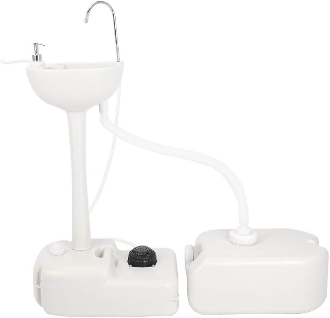 VINGLI Portable Hand Sink with 24L Recovery Tank, 5 Gal Self-contained Hand by VINGLI