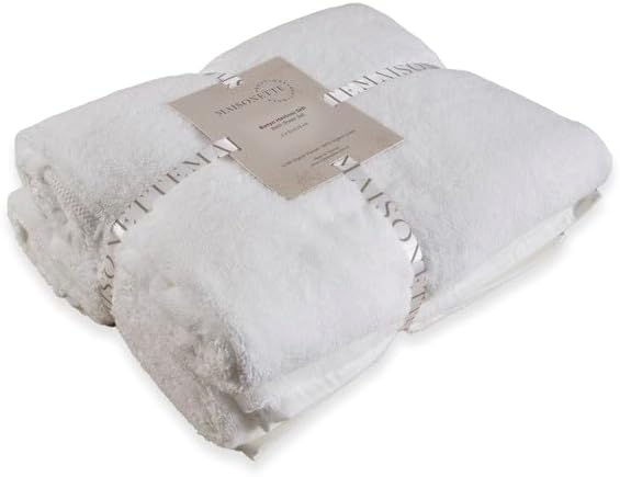 Maisonette Elegance 100% Organic Cotton Turkish Bath Towels, Soft & Absorbent - Image 2