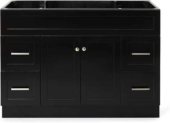 ARIEL Vanity Base Cabinet in Black by Ariel