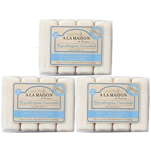 A LA MAISON Hypoallergenic Unscented Bar Soap - Image 4