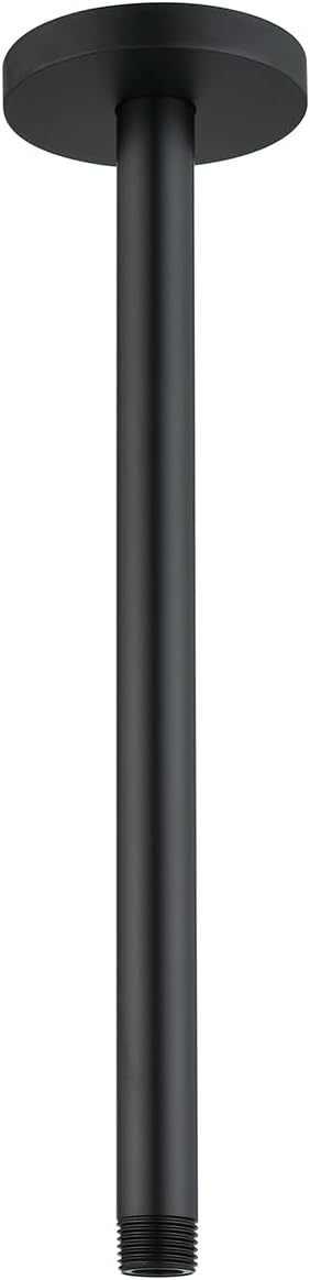 RANDOM Shower Arm with Flange, 12 Inches Ceiling Mount Shower Head Extension by RANDOM