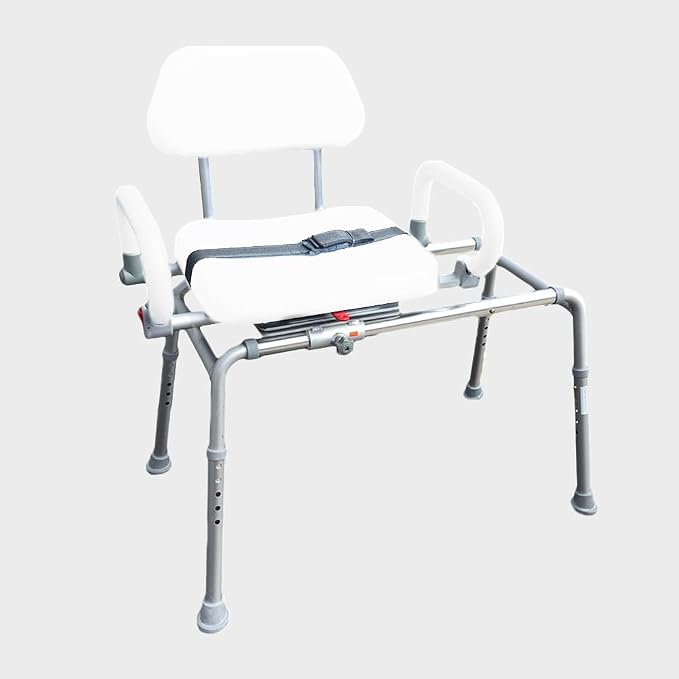 Platinum Health Carousel Sliding Shower Chair Transfer Bench - Image 3