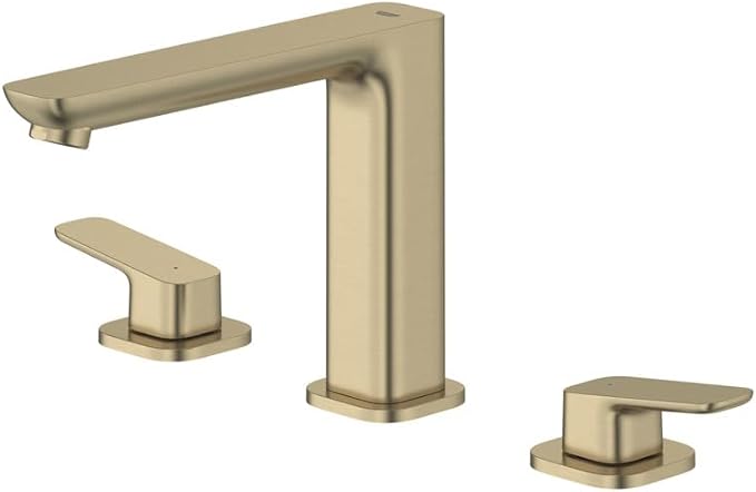 Grohe 101923EN00 Cubeo 3-Hole 2-Handle Deck Mount Tub Filler, Brushed Nickel - Image 6