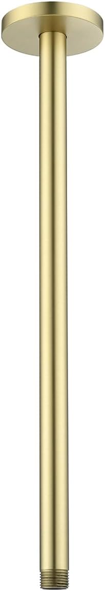 RANDOM Shower Arm with Flange, Brushed Gold.RD91038-16BG by RANDOM