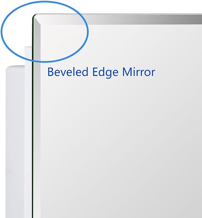 Plastic Medicine Mirror Cabinet - Image 5