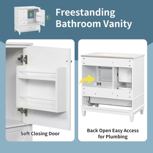 Bellemave 30" Bathroom Vanity - Image 6