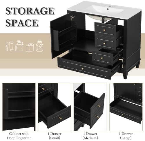 Bellemave 36" Bathroom Vanity - Image 5
