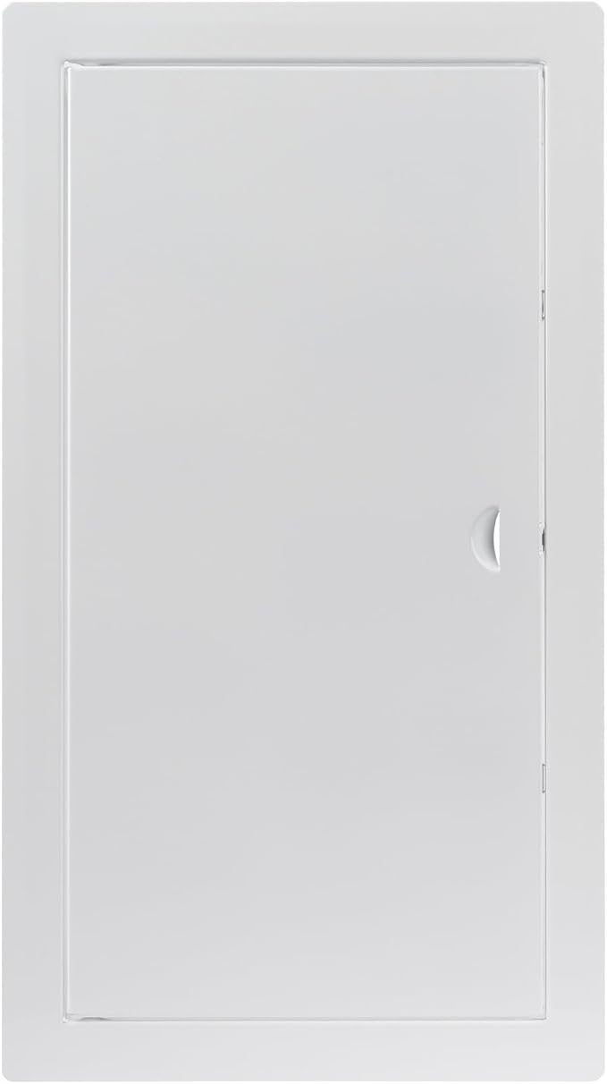 8x16 Inch White Access Panel – Metal Rectangular Wall & Ceiling Access Door by Unknown