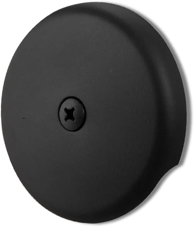 Single Hole Bathtub Drain Overflow Plate by CalcMetal