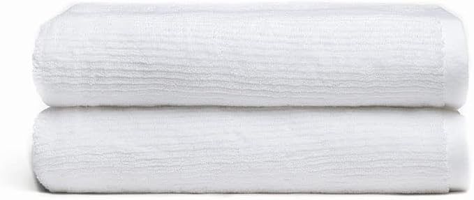 Cozy Earth Ribbed Bath Towel Set by CozyEarth