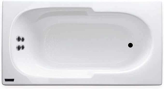 Carver Tubs - AR6032 - Modern Acrylic Fiberglass Whirlpool Tub Water Massage - Image 3