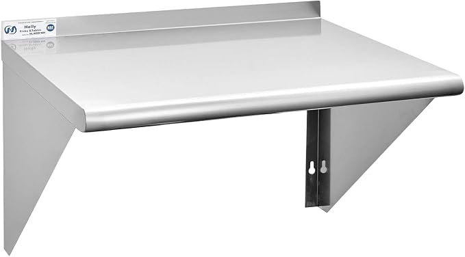 HALLY SINKS & TABLES H Stainless Steel Shelf 18 x 24 Inches, 300 lb, Commercial by HallySinksTablesH