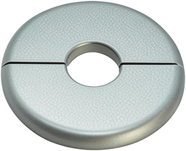 1 Piece ABS Wall Split Flange Round Self-Adhesive Escutcheon Plate Cover by Unknown