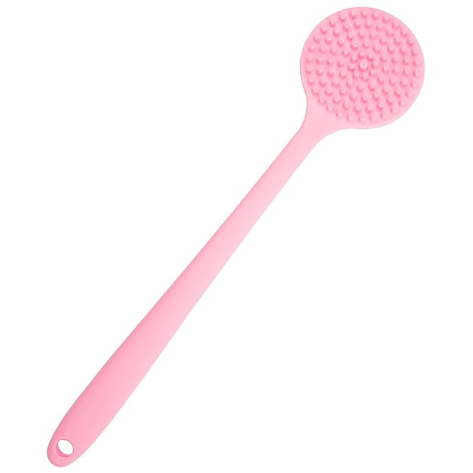 DNC Silicone Back Scrubber for Shower, Soft Bath Body Brush - Image 5
