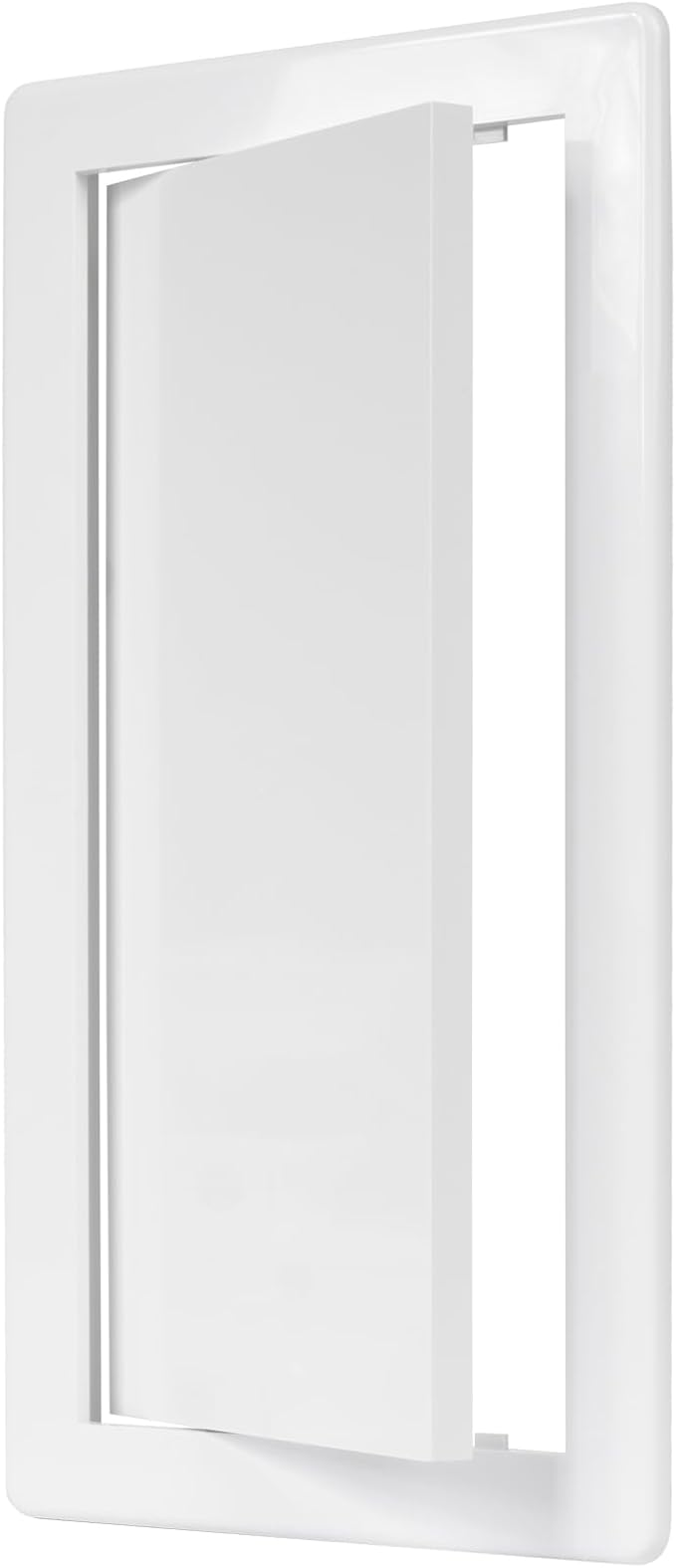 6" x 12" White Plastic Access Panel. Service Shaft Door Panel. Plumbing by Unknown