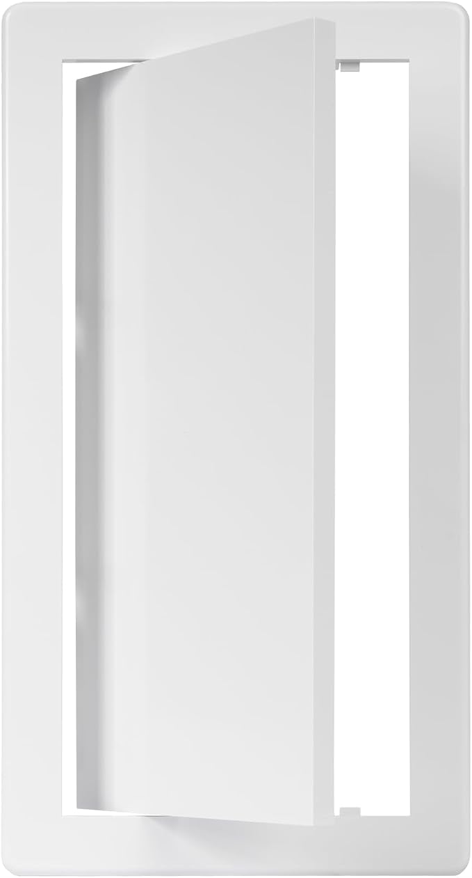 6" x 12" White Plastic Access Panel. Service Shaft Door Panel. Plumbing - Image 6