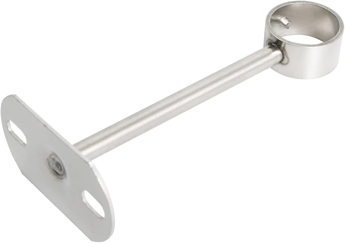 2Pcs ID32mm, Clothes Rail mounting Bracket, Shower Curtain Closet tie Rod - Image 3