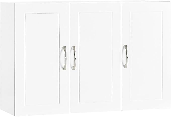 SoBuy Wall Cabinet Laundry Room, Medicine Cabinet by Haotian