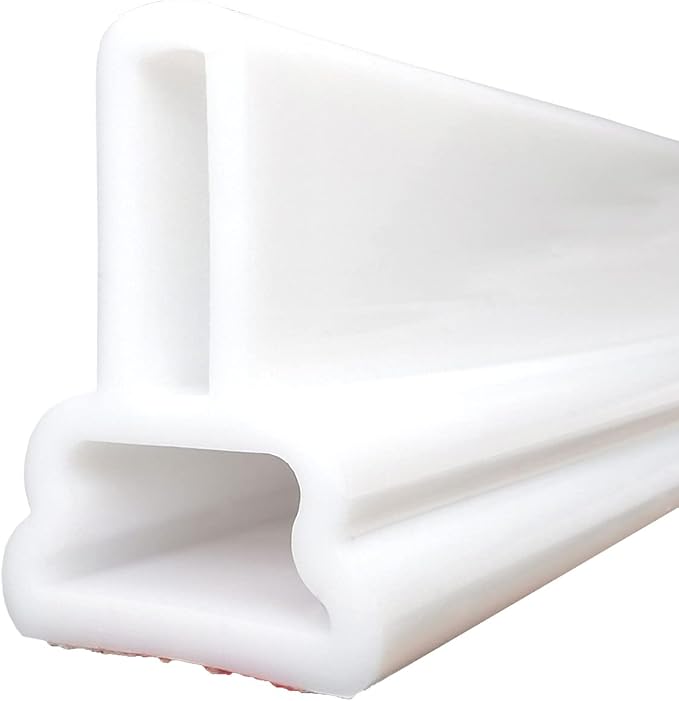 59Inch Collapsible Threshold Water Dam 1.5" high Walkin Shower Guard To Keep by Ynotus