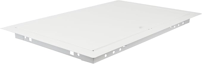 10 x 16 Inch White Square Metal Plumbing Access Panel - Image 2