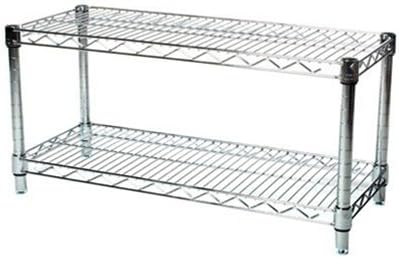 Shelving Inc. 14" d x 36" w Chrome Wire Shelving by ShelvingInc