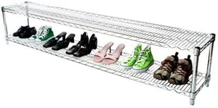 Shelving Inc. 14" d x 72" w Chrome Wire Shelving by ShelvingInc