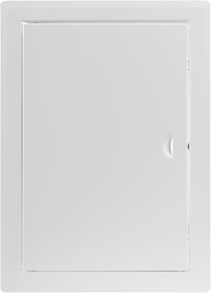8 x 12 Inch White Access Panel – Metal Rectangular Wall & Ceiling Access Door by Unknown