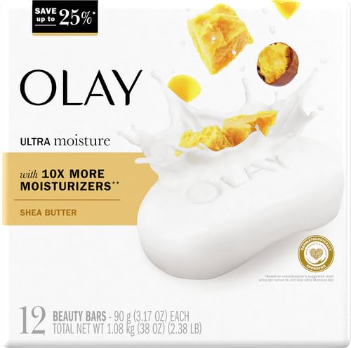 Olay Beauty Bar, Ultra Moisture, 10x More Moisturizers, Nourishing Conditioners - Image 3