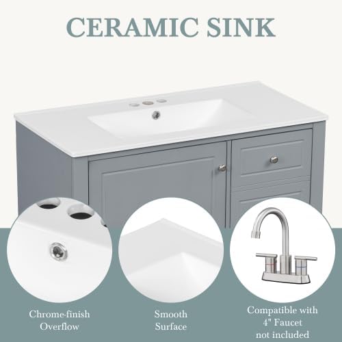 Bellemave 36" Bathroom Vanity - Image 7