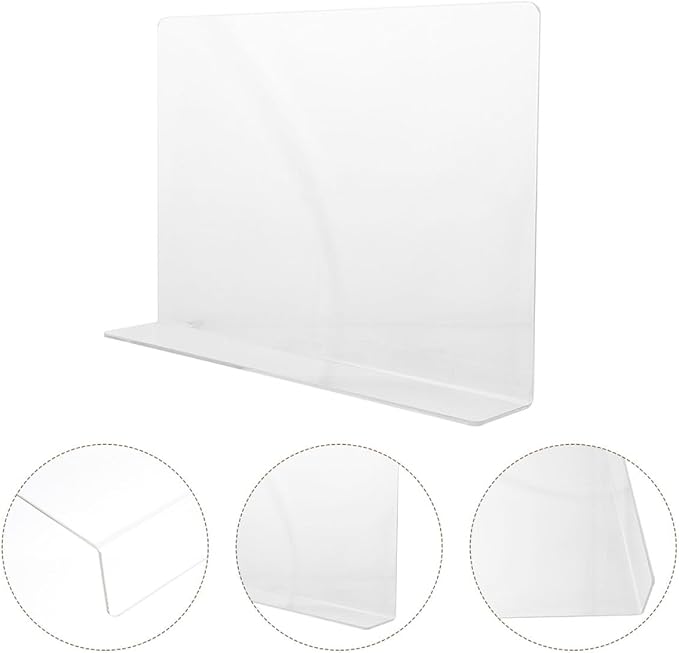 Acrylic Splash Guard for Kitchen Sink, Freestanding Splash Panel Barrier Behind - Image 7