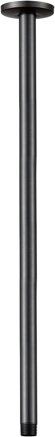 OFFO Shower Arm with Flange, 24 in Oil Rubbed Bronze Ceiling Mount Replacement by OFFO