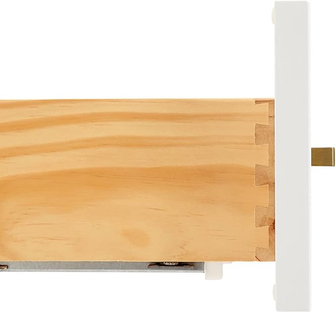 ARIEL 61" White Bathroom Vanity 1.5" Edge Pure White Quartz Countertop & Splash - Image 7