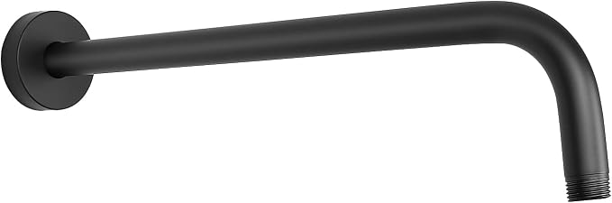 HarJue Shower Arm with Flange and Teflon Tape, Wall Mounted Shower Pipe 304 by HOME