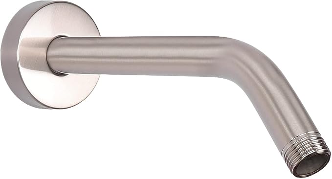 HarJue Shower Arm with Flange and Teflon Tape, Wall Mounted Shower Pipe 304 by HOME