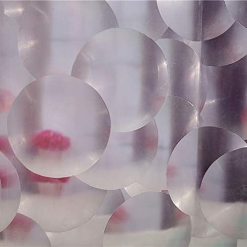Adwaita 3D Bubbles Shower Curtain Liner, No Odors, Eco Friendly - Image 4