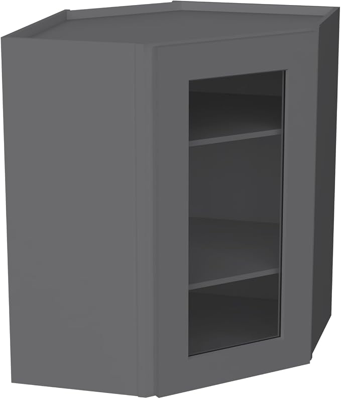 Glass Cabinet Style Corner Cabinet - Image 7